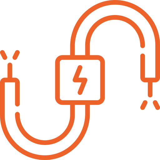 Electrical wiring icon